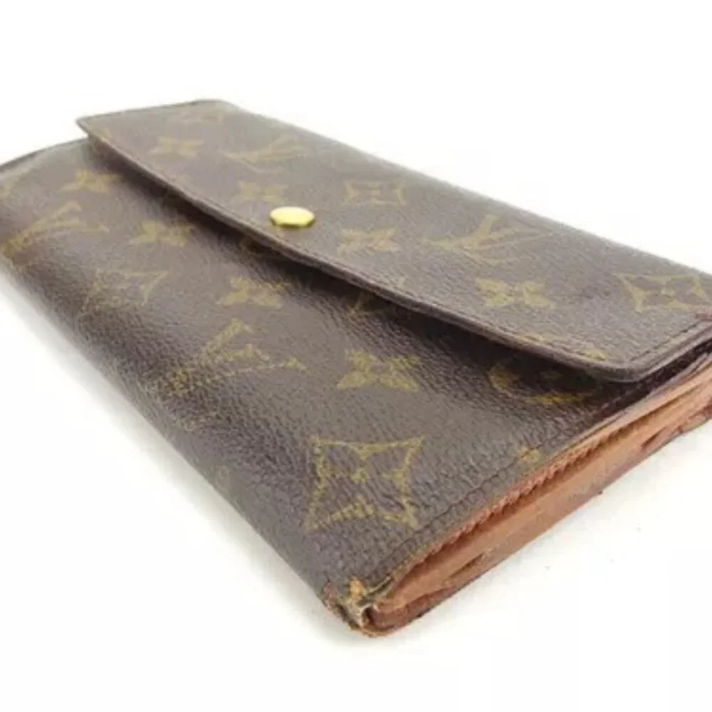 Louis Vuitton Long Wallet Monogram Monogram Canvas